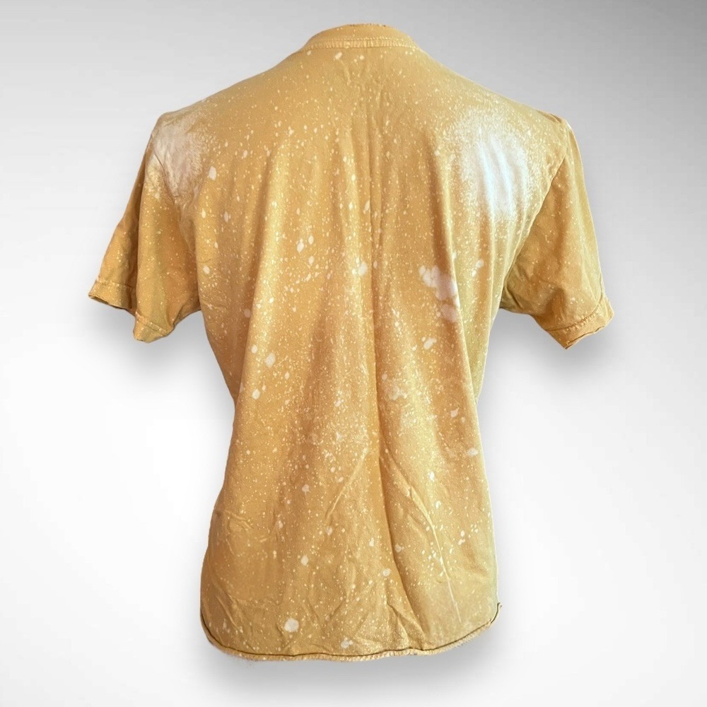 AMERICAN HIGHWAY‎ 'Country Roads' Graphic Bleach Washed Raw Hem T-Shirt | EUC - Picture 4 of 6